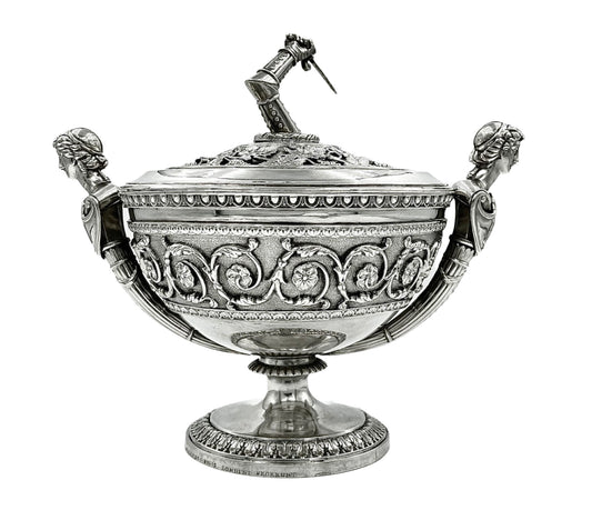 The Antrim Bowl & Cover, London 1803 by Digby Scott & Benjamin Smith